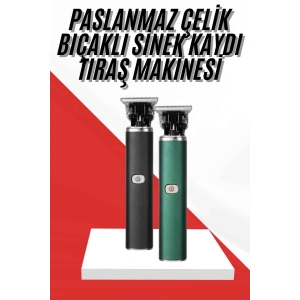 BFS Saç Sakal Ense Paslanmaz Çelik T-Bıçak Vücut Tıraş Makinesi