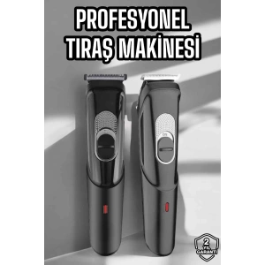 BFS Saç Sakal Vücut Şarjlı Kablosuz Tıraş Makinesi Profesyonel Paslanmaz Çelik