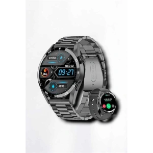 BFS Suya Dayanıklı Dokunmatik Akıllı Saat Bluetooth 5.0, Sesli Asistan ve Sağlık Takibi