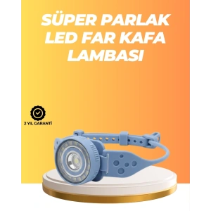 BFS Suya Dayanıklı LED Kafa Lambası Outdoor Kullanım