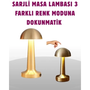 BFS Taşınabilir Dokunmatik LED Lamba – Sıcak & Soğuk Işık Ayarı