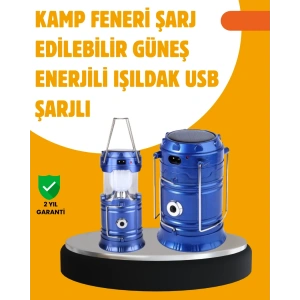 BFS USB Şarjlı Çok Fonksiyonlu Kamp Feneri – Taşınabilir ve Dayanıklı