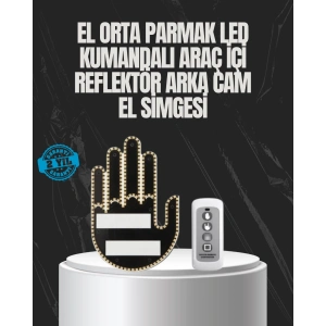 BFS Uzaktan Kumandalı LED El Park Uyarı Cihazı 2025 Model A Kalite