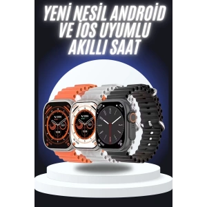 BFS Yeni Nesil Akıllı Saat Çok Yönlü Titreşimli 49 MM Android ve İOS Uyumlu
