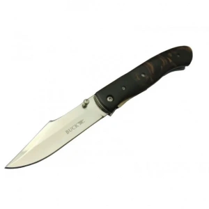 Buck Bk-002 Çakı Kahve 23 Cm Manuel, Kemerlikli