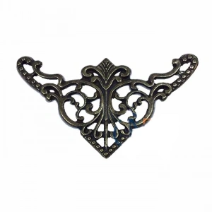 Dekoratif Köşe Süsü, Köşelik - Büyük, 31x55mm, Antik, 100 Adet