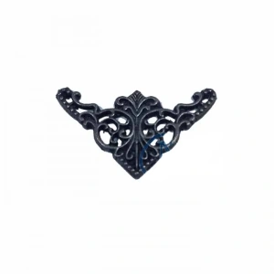 Dekoratif Köşe Süsü, Köşelik - Küçük, 19x34mm, Eskitme, 100 Adet