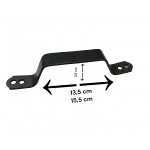 Demir Doğrama Kulp Siyah Kaplama