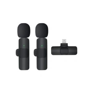 K9 2’li Lightning Kablosuz Yaka Mikrofonu