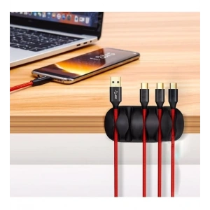 Kablo Kanalı 5 Kanallı Tutucu - 3 Adet