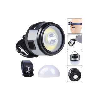 Kafa Lambası Kafa Feneri Şarjlı Profesyonel Cob Fener 7 Modlu