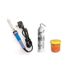 Lehim Havya 40w - Kalem Havya -  Değiştirilebilir Uç Tüp - Tel Set