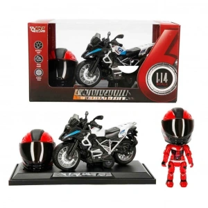 Mey İthalat® 1:14 Sesli ve Işıklı Çek Bırak Motosiklet