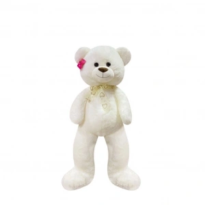 Mey İthalat® 1193B PUFFY SALAŞ AYI 130 CM BEYAZ