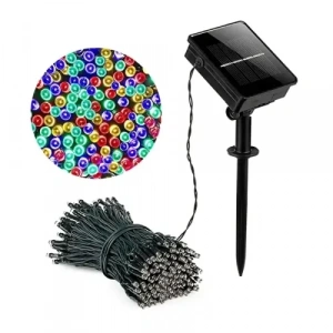 Mey İthalat® 11m 100 LED Solar RGB Işık