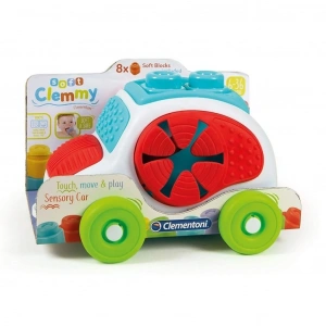 Mey İthalat® 17315 Soft Clemmy - Yumuşak Blok Duyusal Araba 6-36 ay