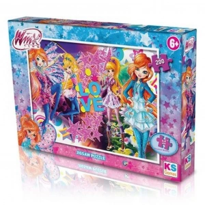 Mey İthalat® 200 Parça Winx Club Puzzle
