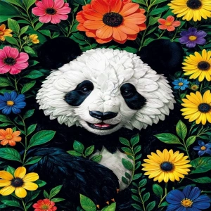 Mey İthalat® 20088 PUZZLE 500 BLOSSOMİNG PANDA