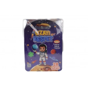 Mey İthalat® 2991 BİTMEYEN STİCKER UZAYI KEŞFET