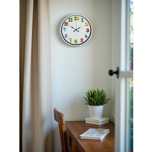 Mey İthalat® 36 Cm Çocuk Odası Dekoratif Duvar Saati