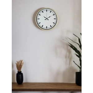 Mey İthalat® 36 Cm Sade Dekoratif Duvar Saati