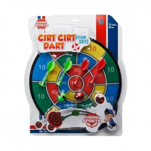 Mey İthalat® 36789 Cırt Cırt Dart -  İğnesiz Dart Seti 36 cm