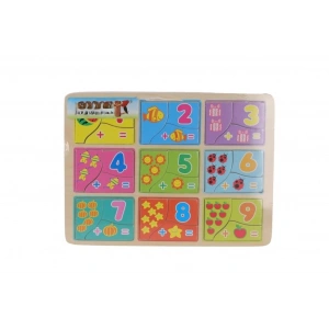 Mey İthalat® 4215 TAHTA BULTAK BULMACA PUZZLE 27 PRÇ
