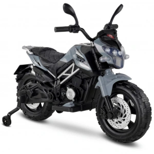 Mey İthalat® 447 Motocross Akülü Motorsiklet 12V Gri