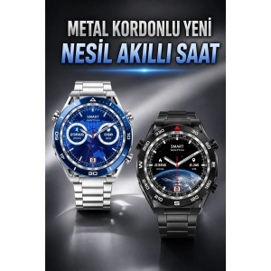 Mey İthalat® Akıllı Saat 2024 Model Arama Cevaplayan Uyku ve Sağlık Takibi