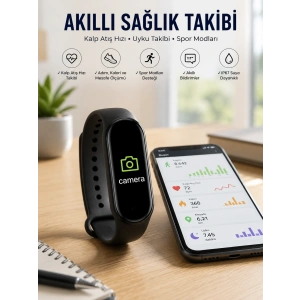 Mey İthalat® Akıllı Saat Arama Cevaplayan Tüm Gün Sağlık ve Aktivite Takibi