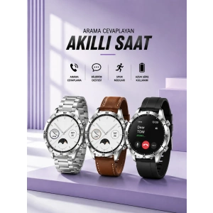 Mey İthalat® Akıllı Saat Bildirim Görme Sesli Görüşme Çoklu Kordon GPS Takibi