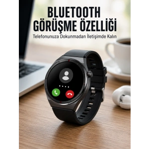 Mey İthalat® Akıllı Saat Nabız Sensörlü Bildirim Görebilen Spor Modları GPS Takibi Yeni Nesil
