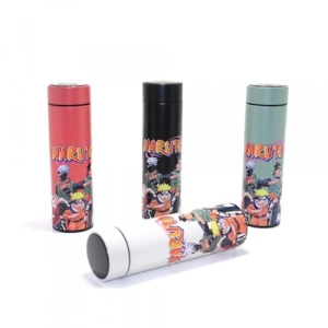 Mey İthalat® Anime Baskılı Digital Göstergeli Termos 500 ml