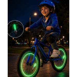Mey İthalat® Araç Sibop LED Işığı 2li Set Bisiklet Motosiklet Jant Lambası