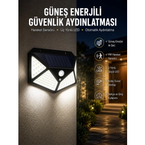 Mey İthalat® Bahçe Balkon ve Teras Aydınlatma Led Işık