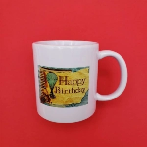 Mey İthalat® Baskılı Happy Birthday Kupa Bardak