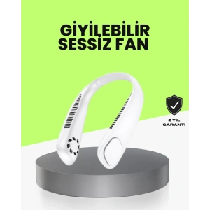 Mey İthalat® Bıçaksız Güvenli Tasarımlı Sessiz Boyun Fanı