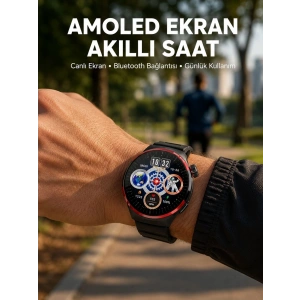 Mey İthalat® Bluetooth Arama Özellikli Akıllı Saat Suya Dayanıklı Yeni Nesil