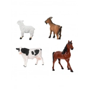 Mey İthalat® BMA-14 PVC PAKETTE DÖRTLÜ ÇİFTLİK HAYVANLARI -KİD