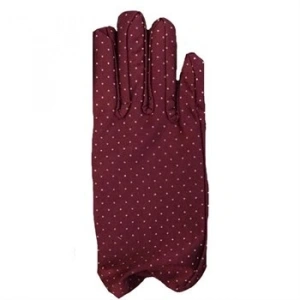 Mey İthalat® Bordo Renk Puanlı Çocuk Eldiveni