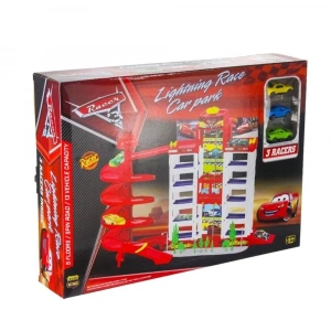 Mey İthalat® Cars Racer Asansörlü Garaj Seti