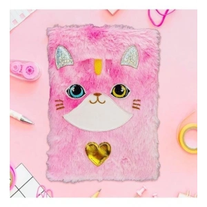 Mey İthalat® CC-9 SENSE PELUŞ KİLİTLİ HATIRA DEFTERİ -BRŞ