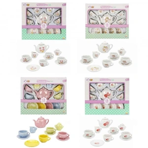 Mey İthalat® CH1501 PORSELEN ÇAY TAKIMI 13 PARÇA -SUN