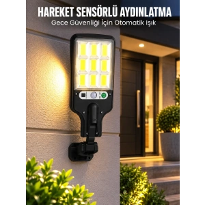 Mey İthalat® Dış Mekan Sensörlü Aydınlatma Modern ve Kullanıcı Dostu Yeni Nesil