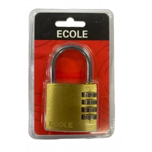 Mey İthalat® Ecole Şifreli Asma Kilit 50 mm