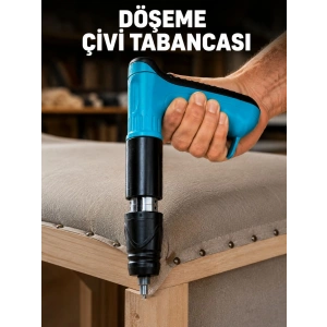 Mey İthalat® Ergonomik Saplı Çivi Tabancası Mobilya ve Ahşap Montaj El Aleti