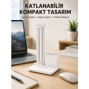 Mey İthalat® Ev ve Ofis İçin Fonksiyonel Masa Lambası | Enerji Tasarruflu, Çok Yönlü Kullanım Yeni Nesil