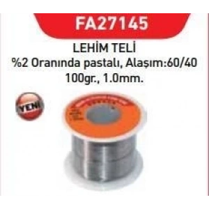 Mey İthalat® Fastbond 27145 Lehim Teli 1 mm 100 gr