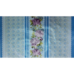 Mey İthalat® Florista Lisa Mavi Masa Örtüsü 1 Metre