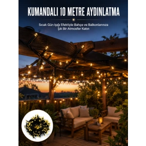 Mey İthalat® Gün Işığı 10 Metre Led Işık Şerit Led Süsleme Parti Malzemesi Yeni Nesil